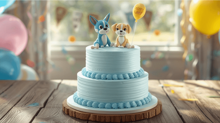 Bluey Cake Ideas: How to Make a Simple Bandit Cake (The Ultimate Guide)