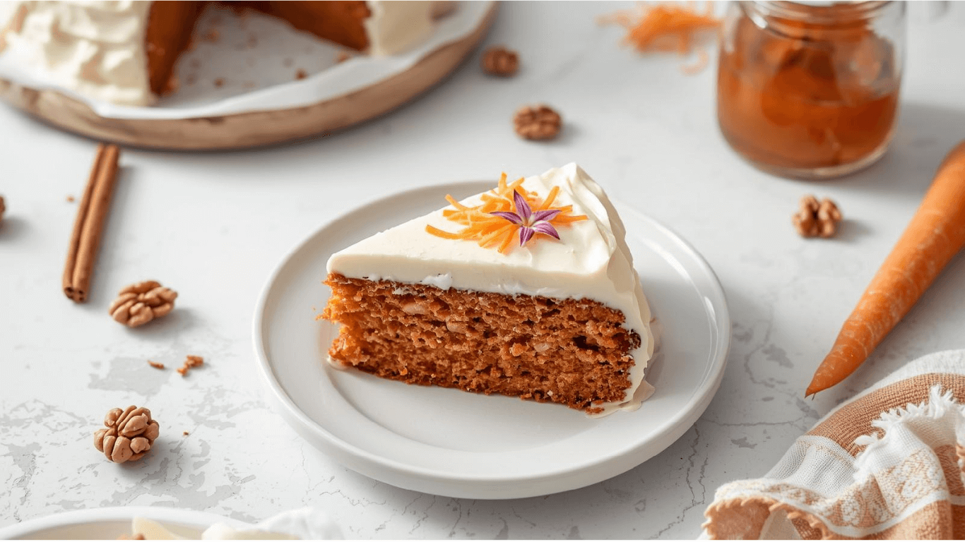 Healthy Carrot Cake: 3 Simple Steps to the Best Snack