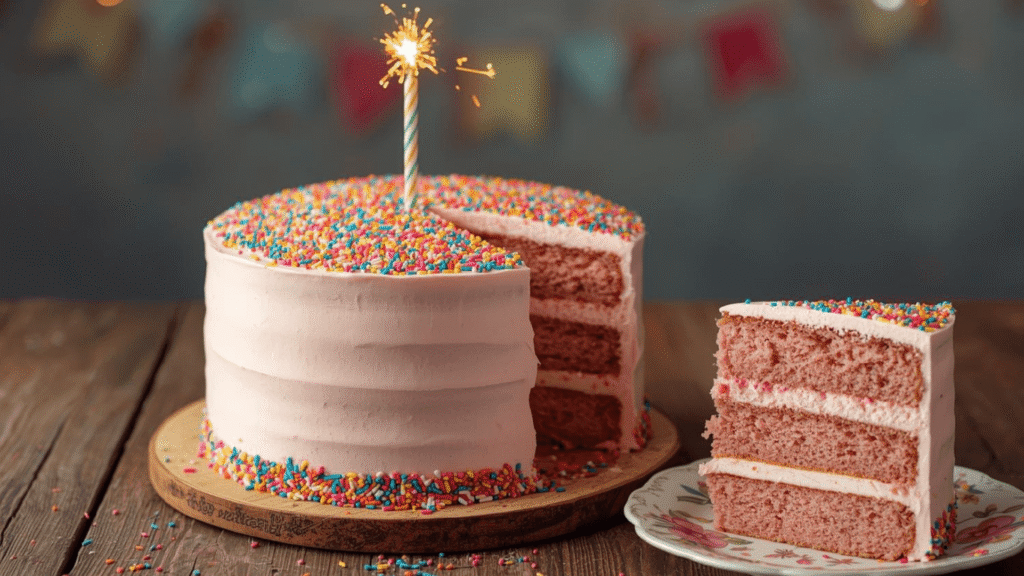 Pink Birthday Cake: How to Make a Moist Vanilla Base in 5 Steps