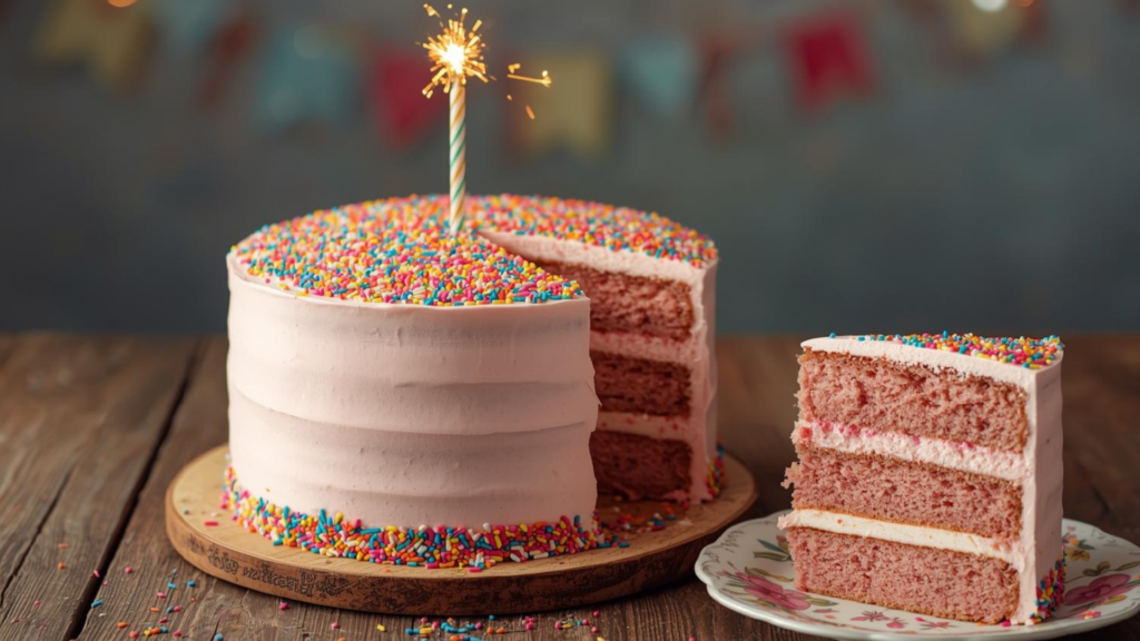 Pink Birthday Cake: How to Make a Moist Vanilla Base in 5 Steps