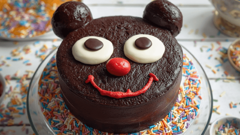 Mickey Mouse Cake: How to Make a 3-D Character Cake in 5 Steps