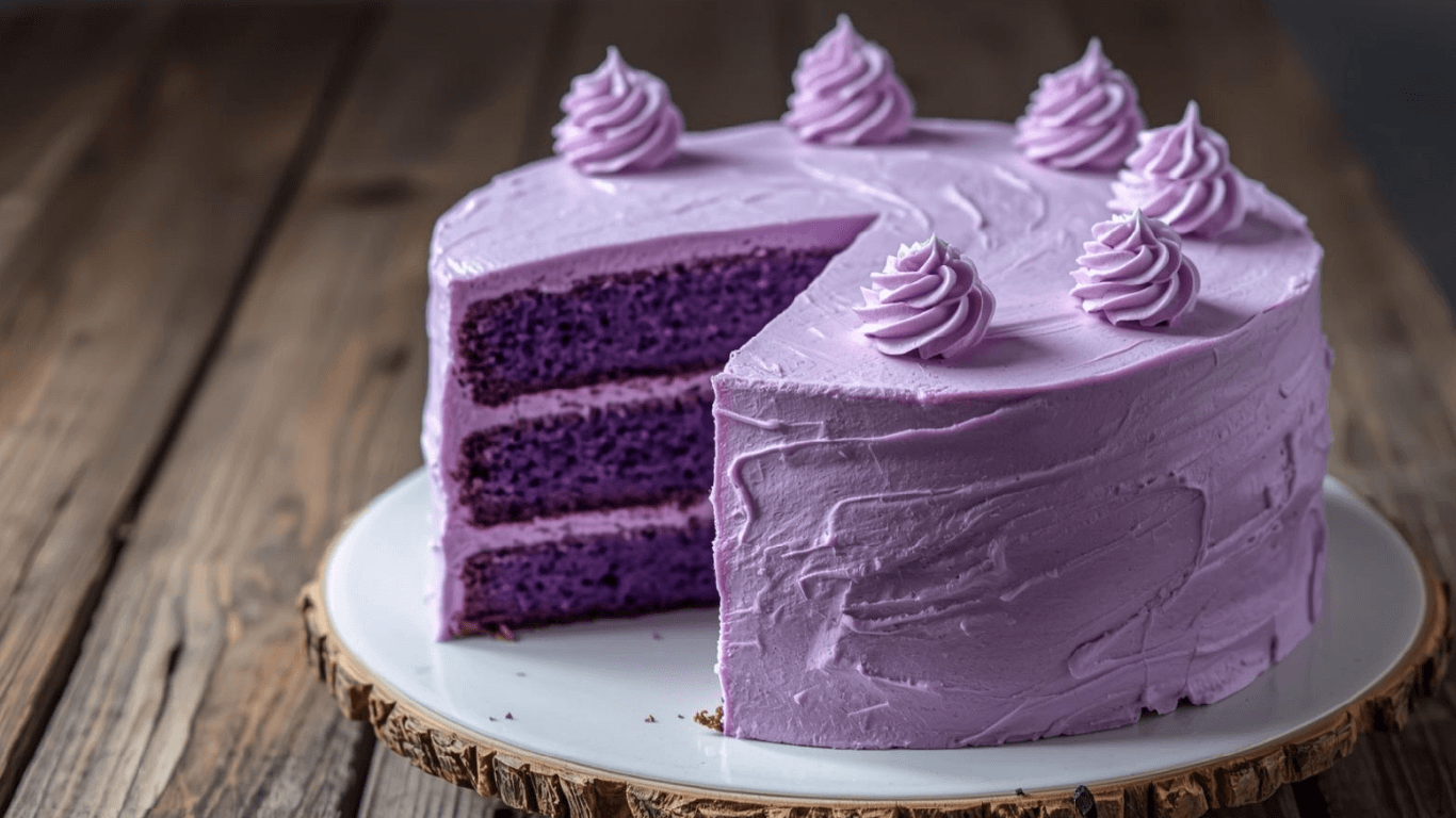 Purple Cake: 5 Simple Steps for a Stunning Layer Cake