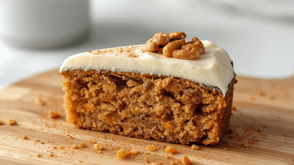 Carrot Cake Healthy Recipe: The Flourless Blender Method
