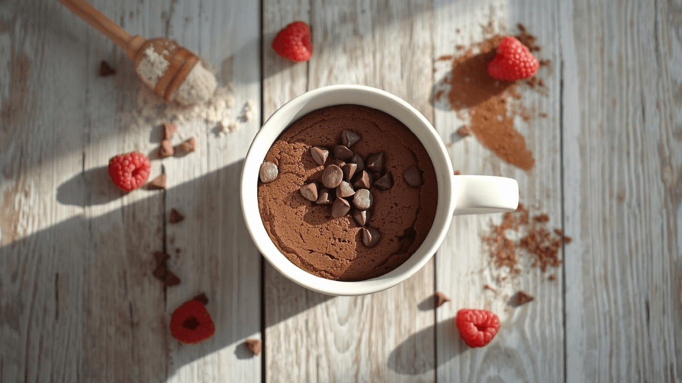 Healthy Mug Cake: 4 Simple Steps to Guilt-Free Cake