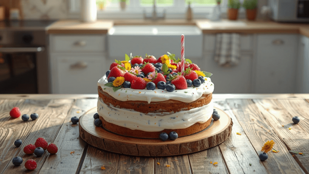 Healthy Birthday Cake: How to Make a 5-Ingredient Delight