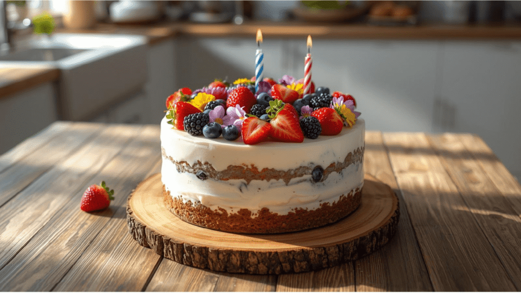 Healthy Birthday Cake: How to Make a 5-Ingredient Delight