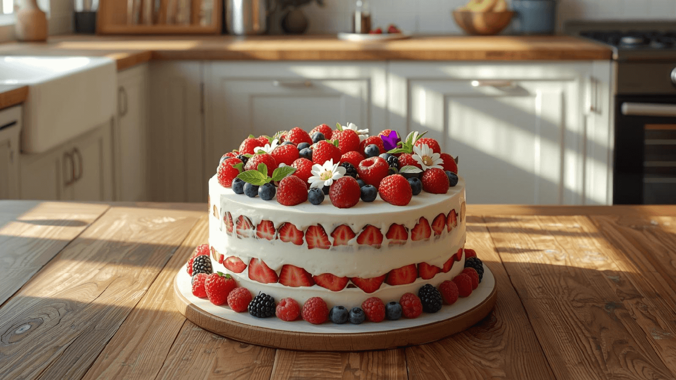 Healthy Birthday Cake: How to Make a 5-Ingredient Delight