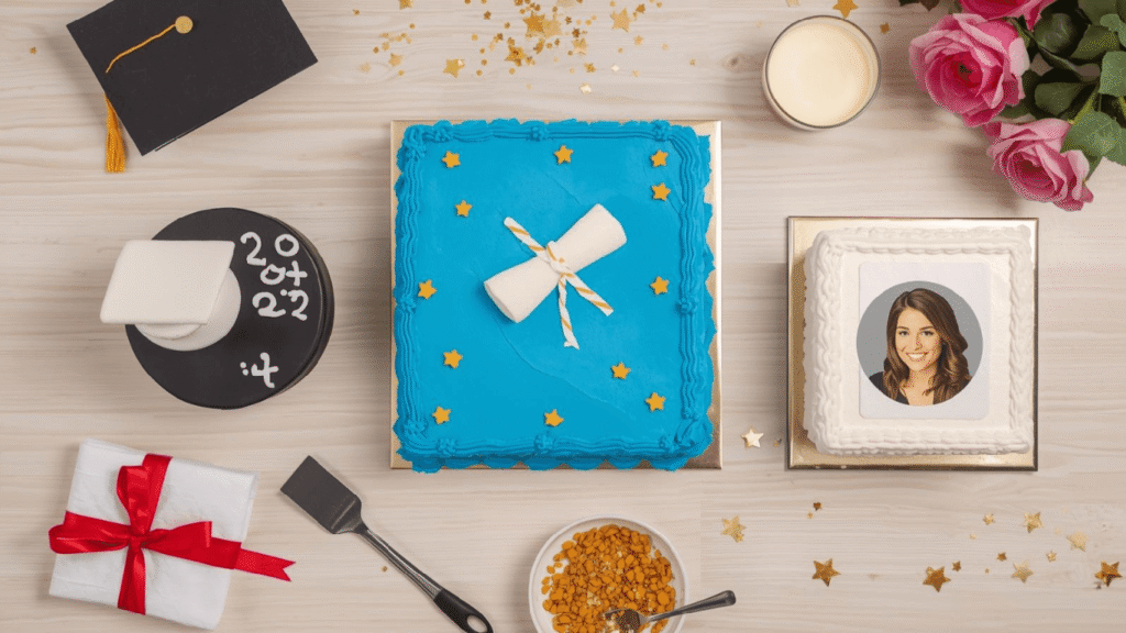 Graduation Cakes for High School: 3 Simple DIY Tutorials