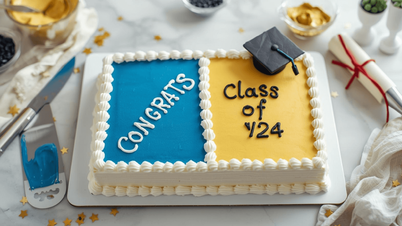 How to Decorate Graduation Sheet Cakes in 5 Easy Steps