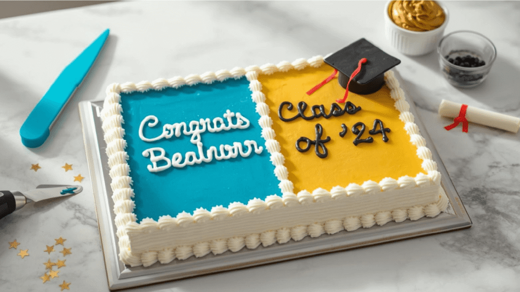 How to Decorate Graduation Sheet Cakes in 5 Easy Steps