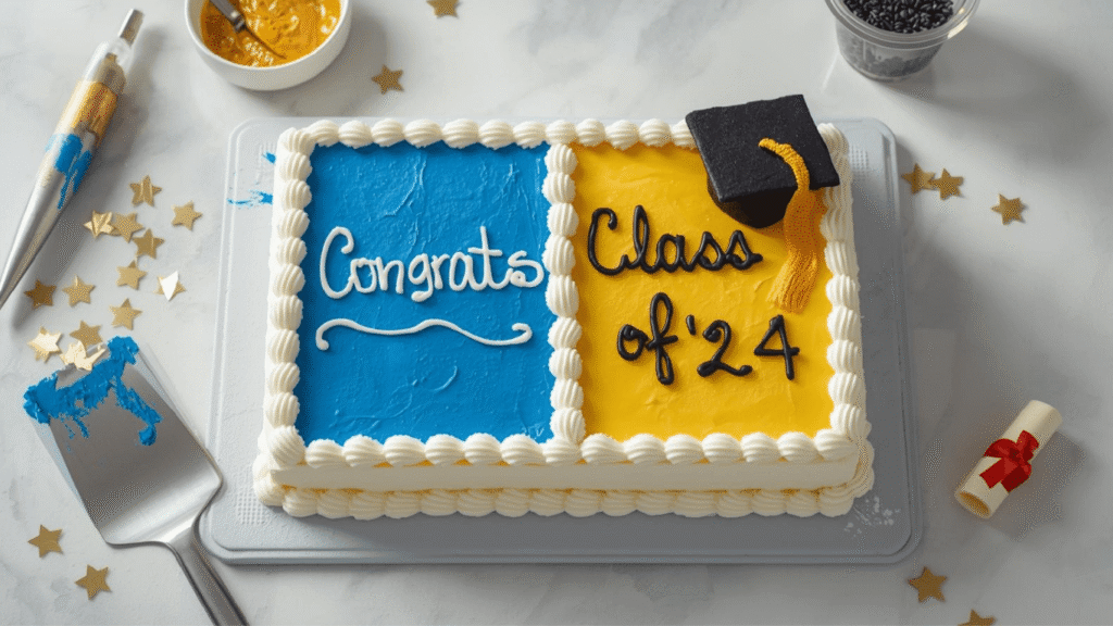 How to Decorate Graduation Sheet Cakes in 5 Easy Steps