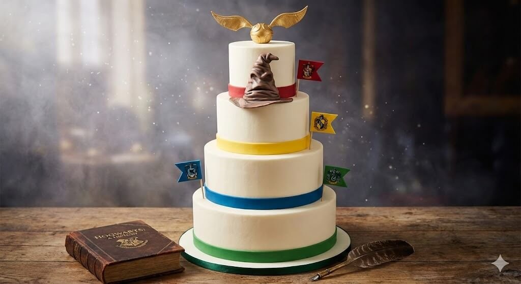 Harry Potter Cake: A 4-Step Hedwig Owl Cake Guide