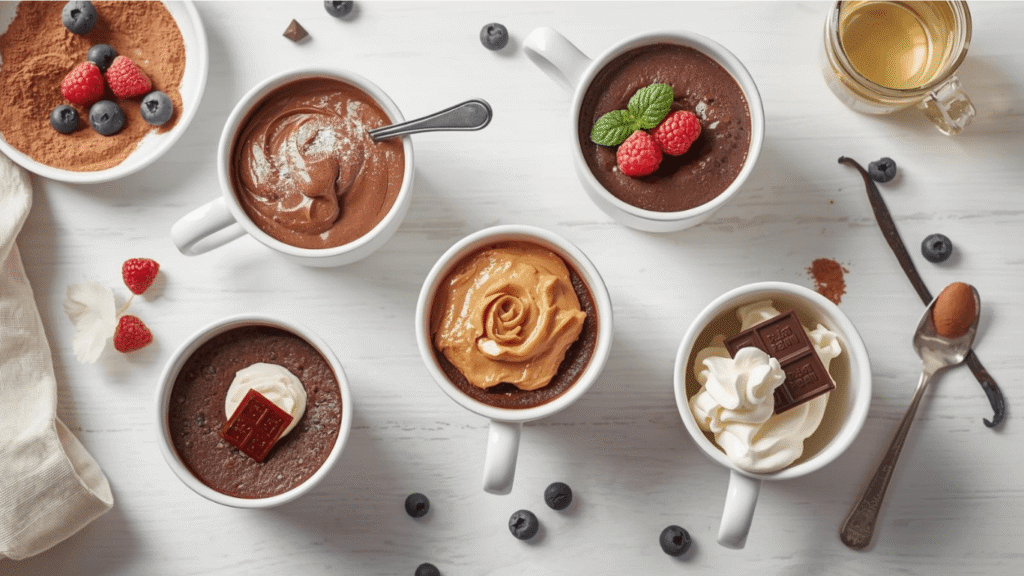 Healthy mug cake 100 calories: 5 easy recipes in minutes