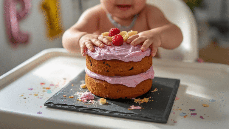 Healthy smash cake 1st birthdays: The Sweet Potato & Apple Spice Guide