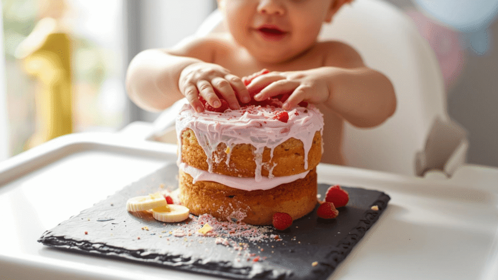 Healthy smash cake 1st birthdays: The Sweet Potato & Apple Spice GuideHealthy smash cake 1st birthdays: The Sweet Potato & Apple Spice Guide